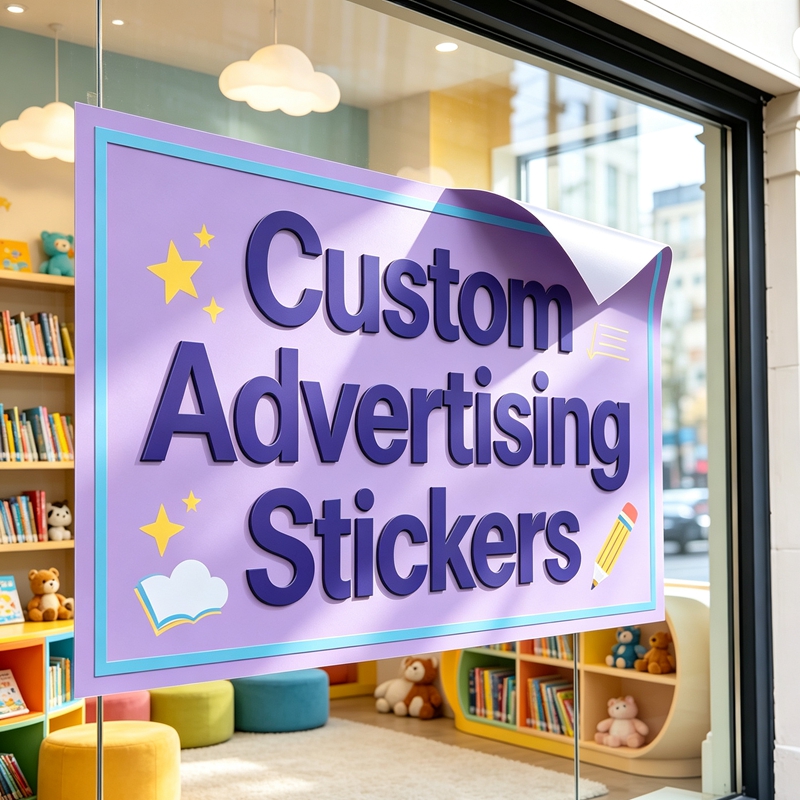 Commercial Vinyl Printing - Op maat gemaakte commerciële merkstickers van