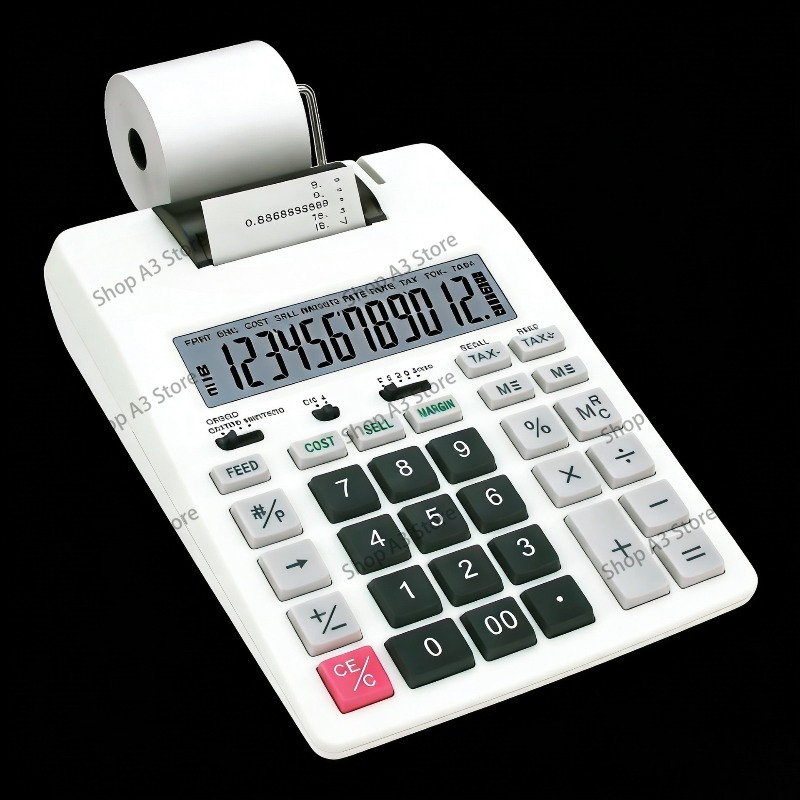 Kantoor Financiële Monochrome  - Commercial Printing Calculator recensie en prijs
