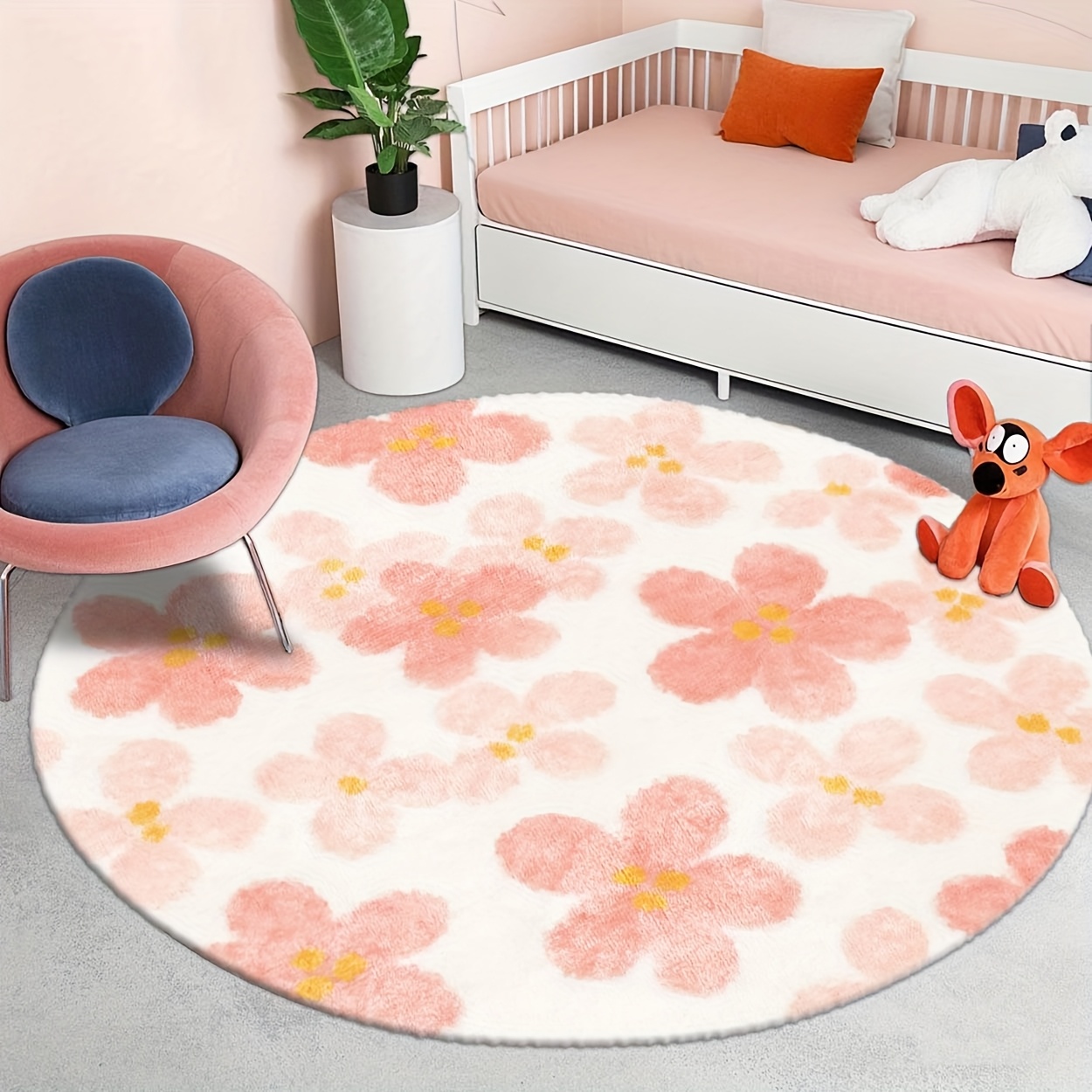 Mid-Century Modern rond vloerk - Wholesale Commercial Printing recensie en prijs