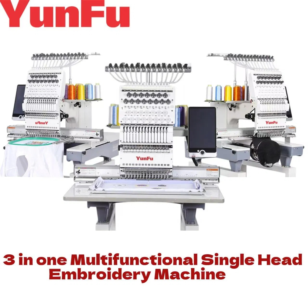 3-in-1 borduurmachine, automat - Commercial Embroidery Machine recensie en prijs