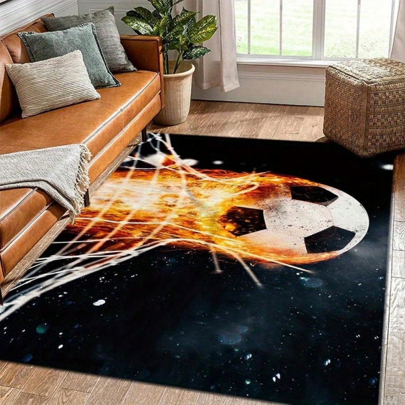 Grote vloerkleed met voetbalpr - Wholesale Commercial Printing recensie en prijs