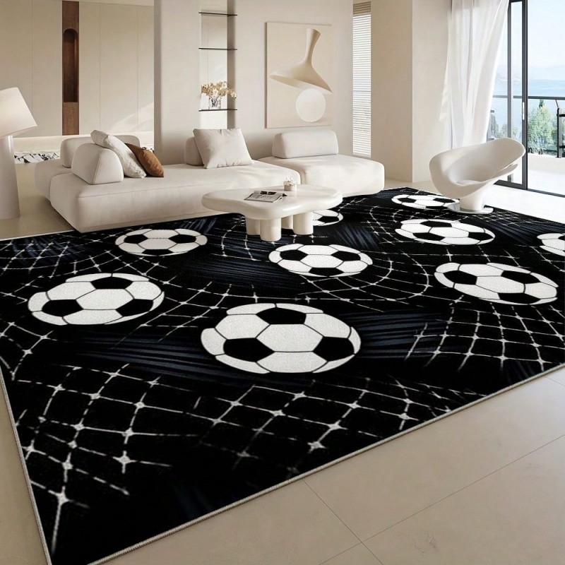 Grote vloerkleed met voetbalpr - Wholesale Commercial Printing recensie en prijs