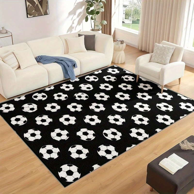 Grote vloerkleed met voetbalpr - Wholesale Commercial Printing recensie en prijs