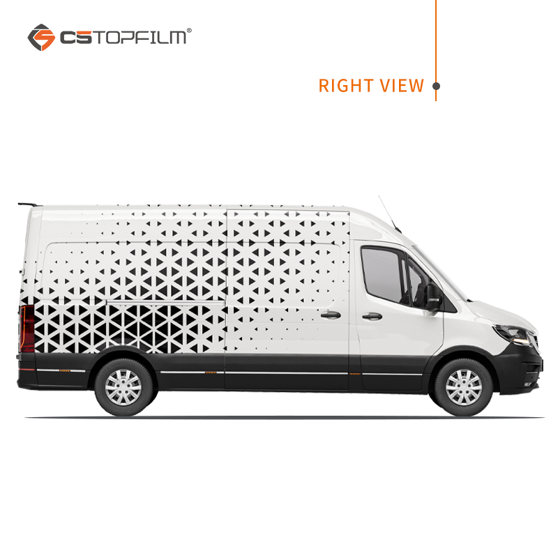 Op maat gemaakte geprinte auto - Commercial Vinyl Printing recensie en prijs