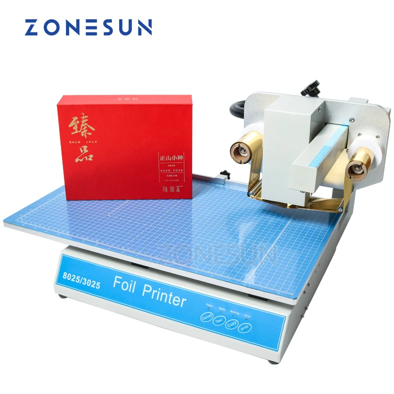 ZONESUN 8025 Hot Stamping Mach - Foil Transfer Machine recensie en prijs